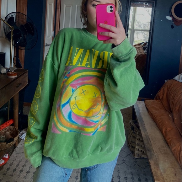 Urban Outfitters Sweaters - Soldout RARE Urban Outfitters Nirvana Crewneck Sweatshirt